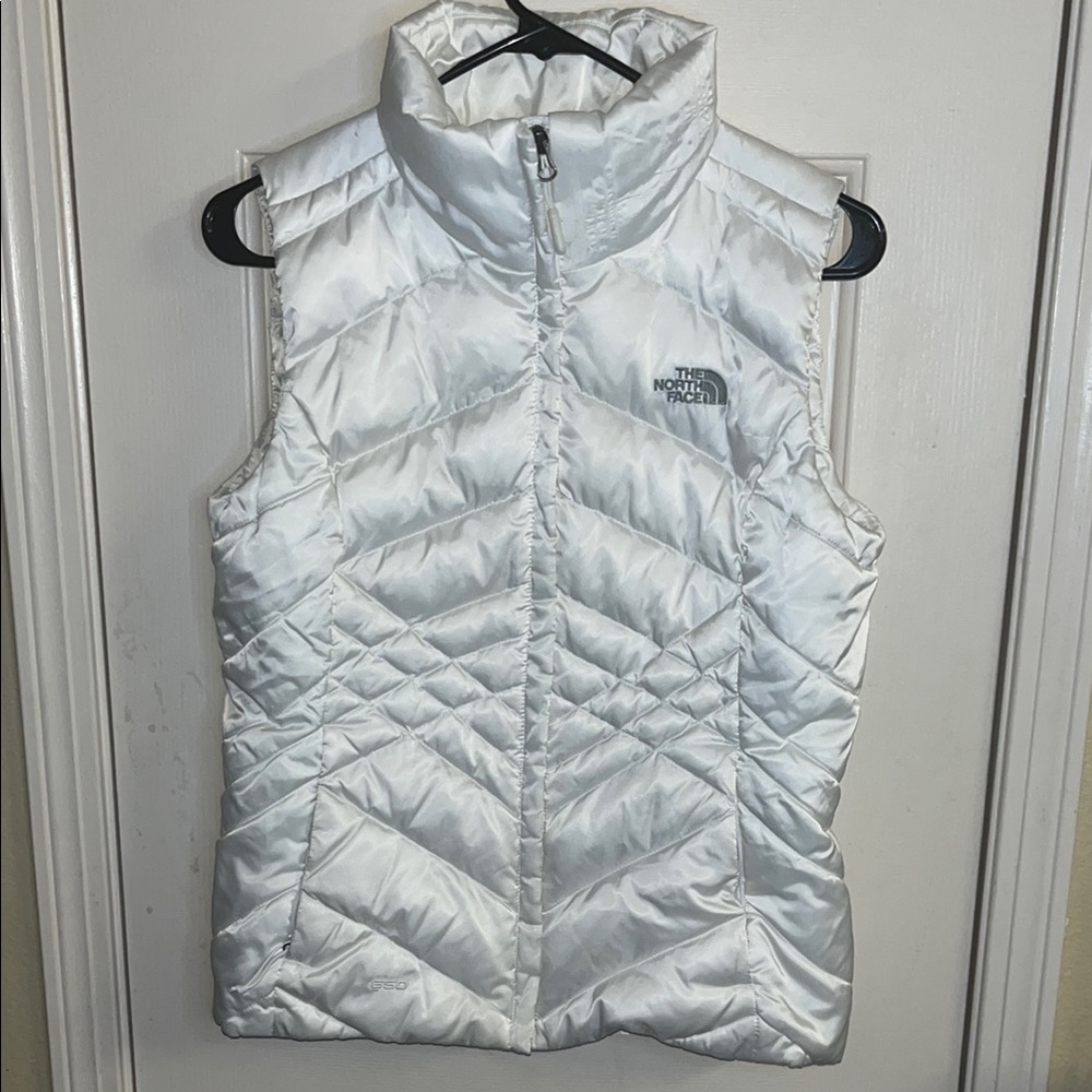 The North Face Silver Quilted Vest